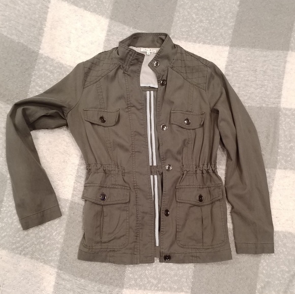 willow & clay. military jacket. - Picture 3 of 8